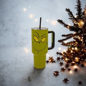 The Grinch 40oz Stainless Steel Tumbler NWT Tik Tok Viral